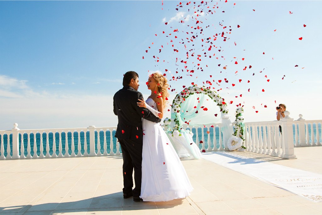 Свадебное торжество на ЮБК в Крыму